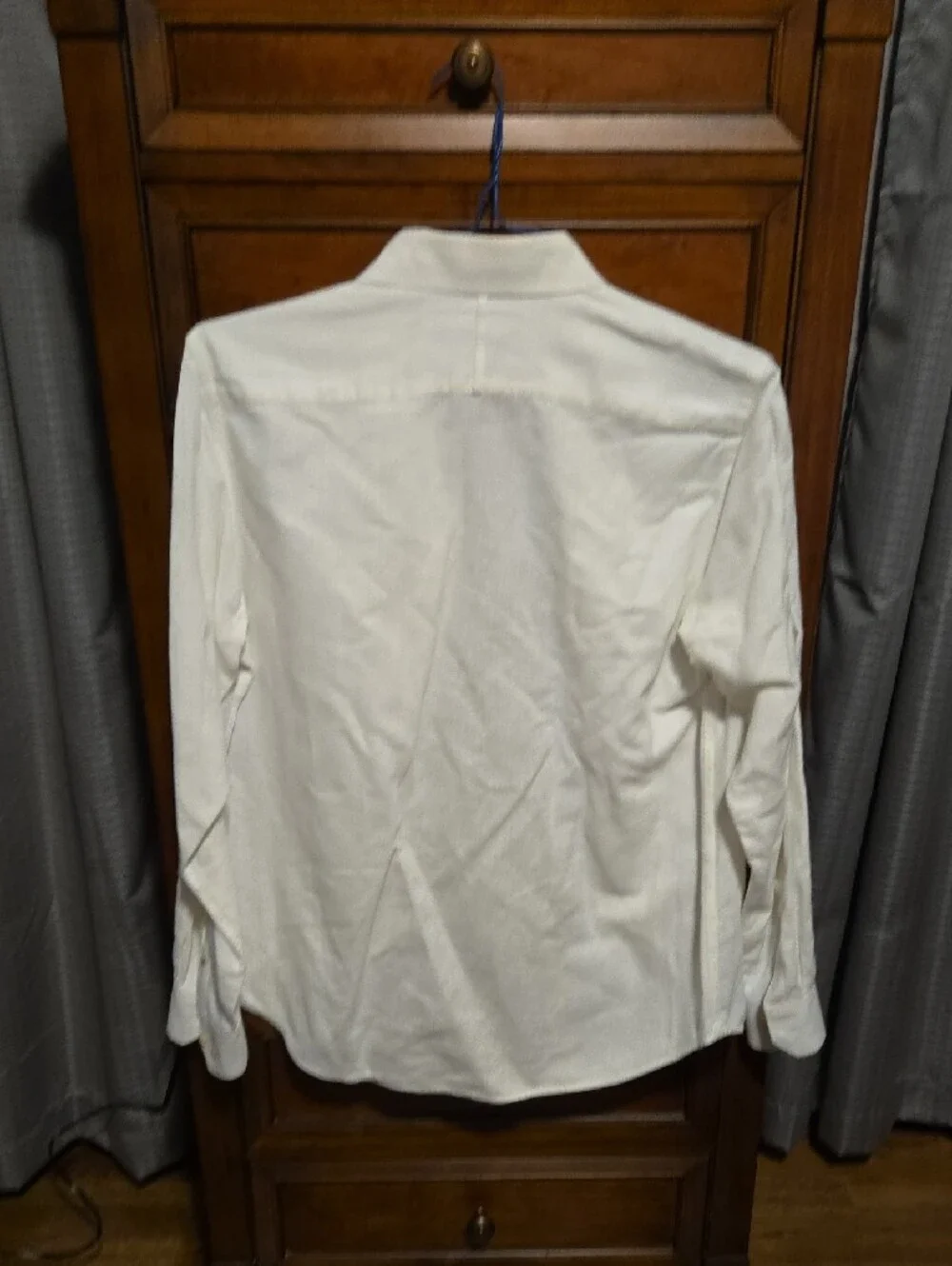Banana Republic Men's Cream Button-Down Shirt